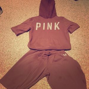 PINK pullover/pants set